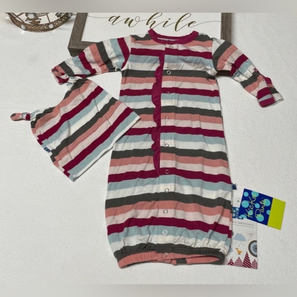 kicker pants geology stripe gown & Hot Set - Picture 3 of 4